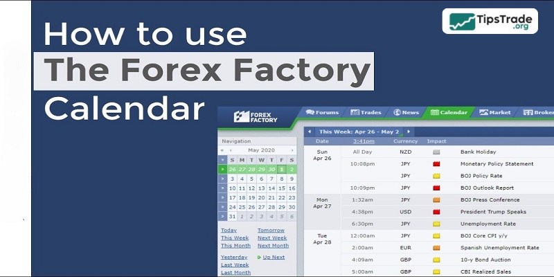 How To Use The Forex Factory Calendar For Trading