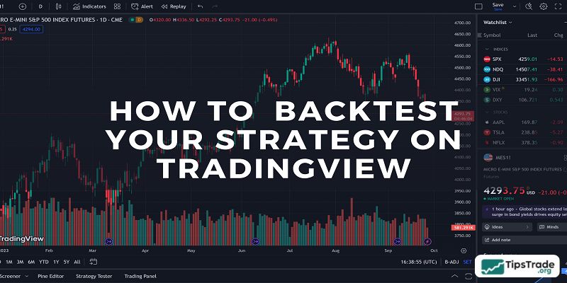 Guide to TradingView Backtest Strategy: Step-by-Step for Beginners